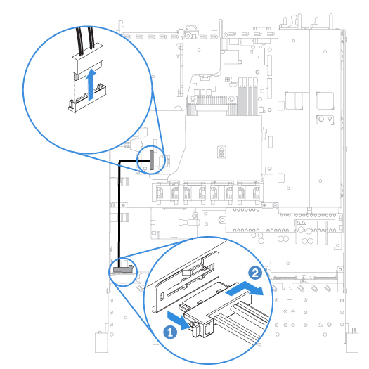 optical drive cable disconnection