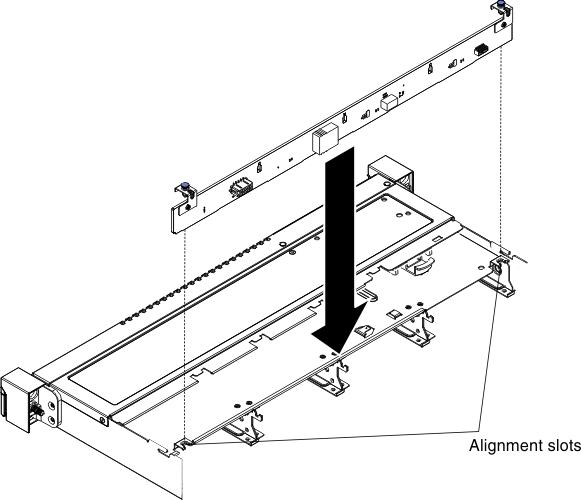 3.5-inch hot-swap hard disk drive backplane alignment