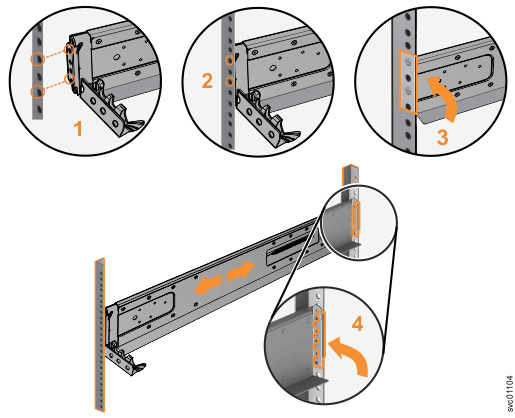 Image showing how to close hinge brackets